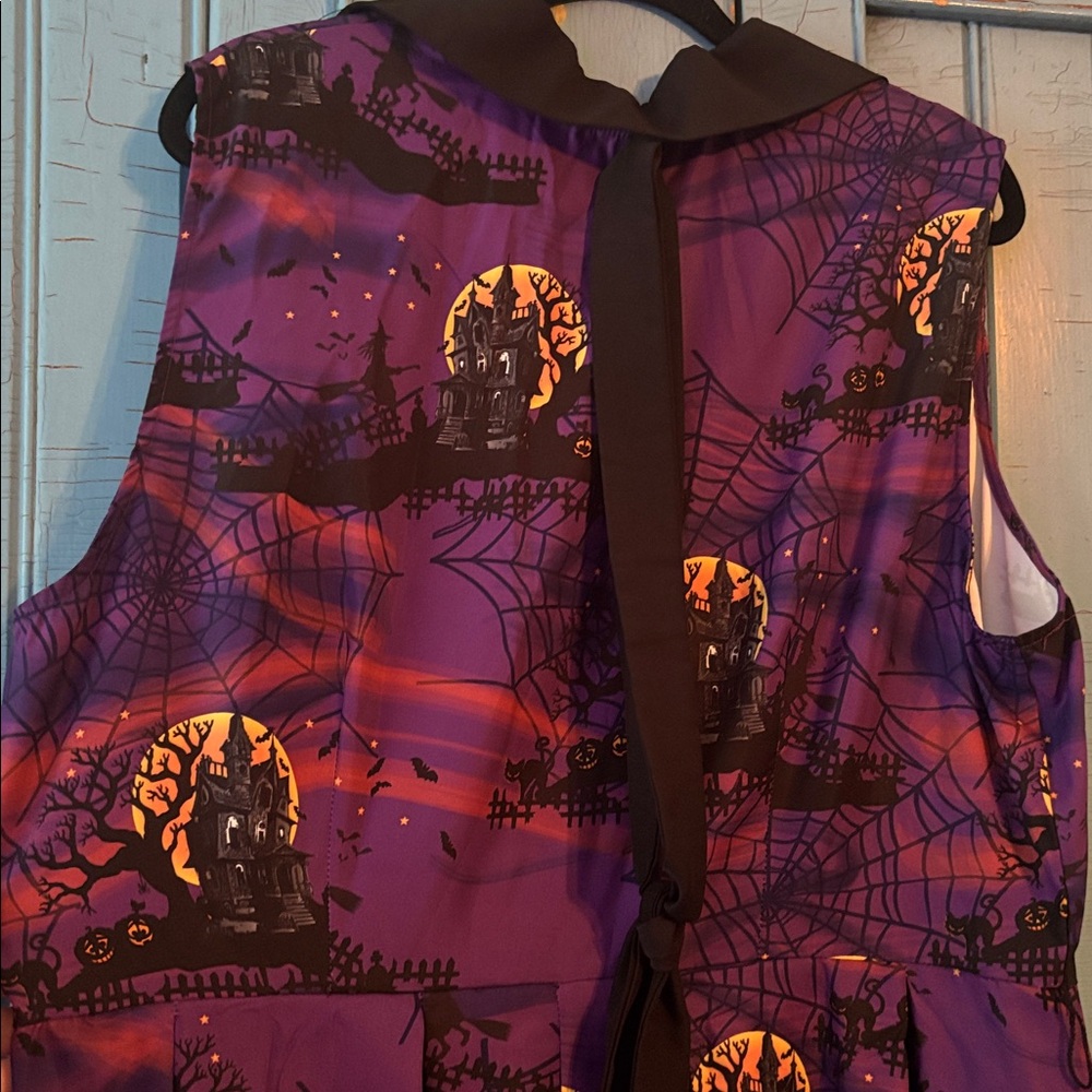 Unique Vintage Haunted House swing Dress - Picture 9 of 9